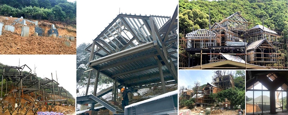 樹屋施工過程 樹屋施工過程